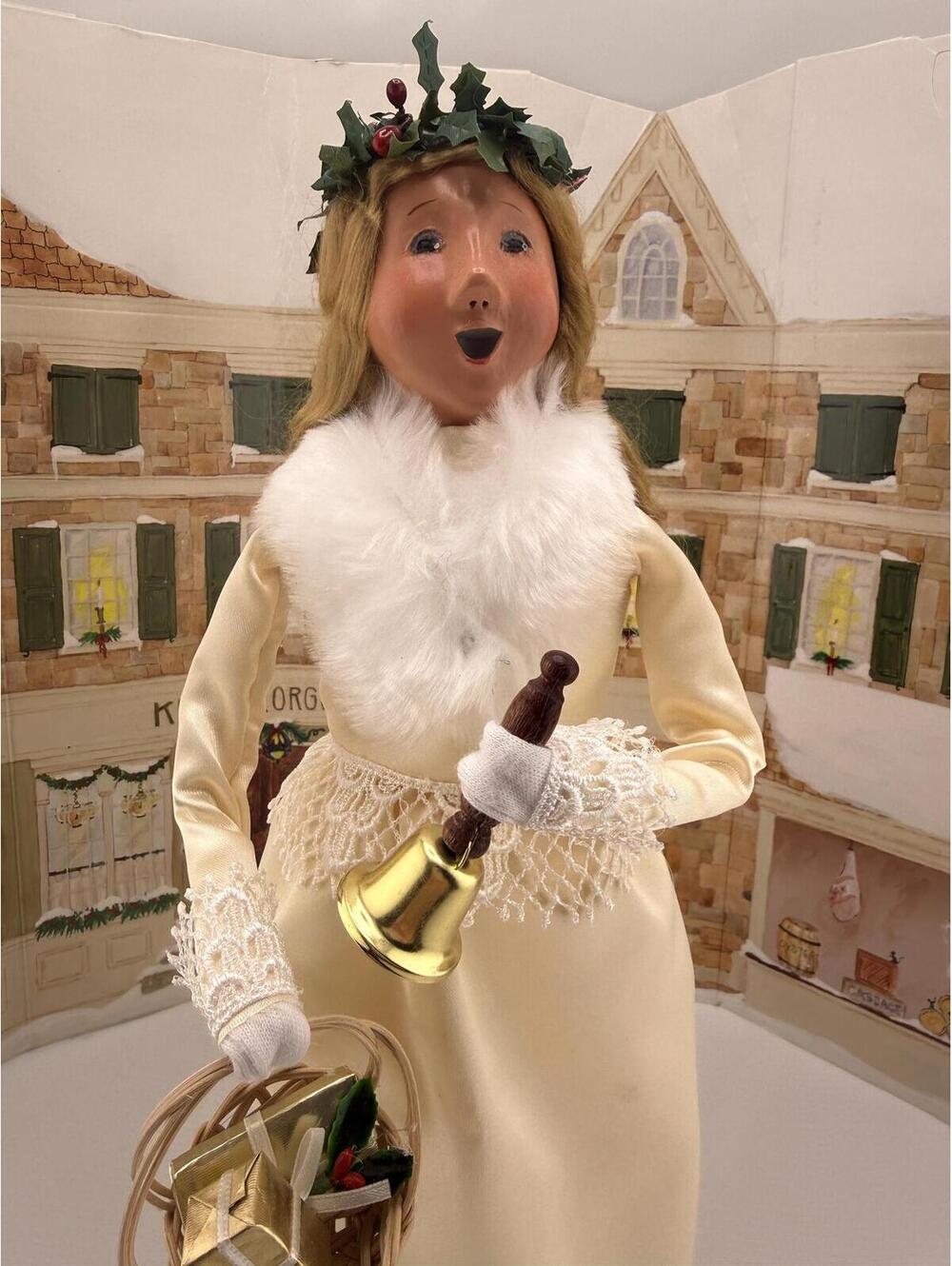 Byers' Choice Carolers - Christkind with Bell & Basket of Gifts 2022